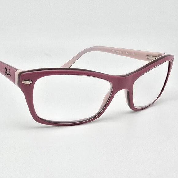 *SOLD* Ray-Ban Junior RB1550 3656 Pink on Light Pink Kids Jr Eyeglasses Frame - Picture 6 of 12